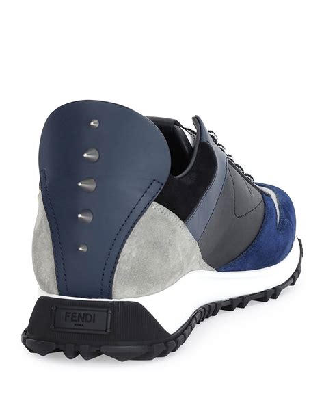 fendi monster block sneakers men.